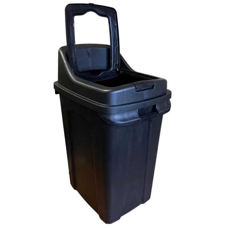WASTE SORTING TANK PLANET RE-CYCLER 70 L BLACK (ORGANIC) WASTE SORTING TANK PLANET RE-CYCLER 70 L BLACK (ORGANIC)