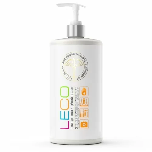 Засіб дезінфікуючий, 1л. LECO. DS-E80-1