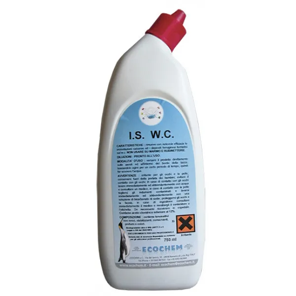 Засіб для очистки унітазів 0,75л.  I.S.W.C.