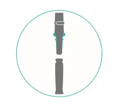 З'єднувач Lampo до телескопичної рукоятки 21мм